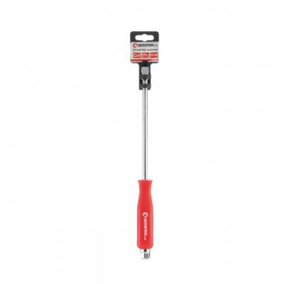 Будкрам купити Отвертка ударная SL9x200 мм, Cr-V INTERTOOL HT-0485 Отвертка ударная SL9x200 мм, Cr-V INTERTOOL HT-0485 4
