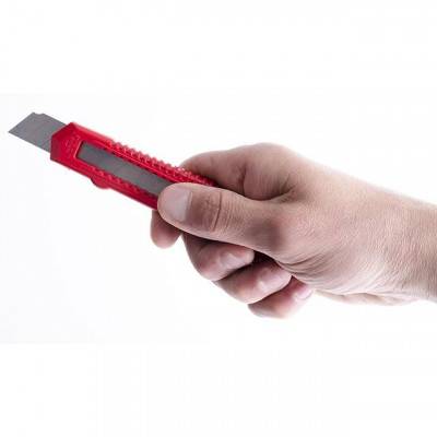 Будкрам купить Нож прорезной с отломным лезвием 18 мм INTERTOOL HT-0500 Нож прорезной с отломным лезвием 18 мм INTERTOOL HT-0500 7