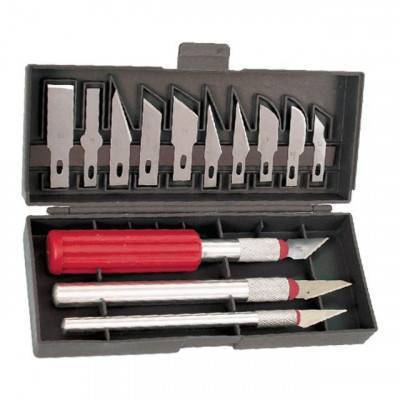 Будкрам купити Набор скальпелей 13 шт. INTERTOOL HT-0525