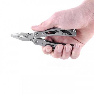 Будкрам купити Мультиинструмент 165мм, 12 в 1 с чехлом. INTERTOOL HT-0540 Мультиинструмент 165мм, 12 в 1 с чехлом. INTERTOOL HT-0540 8