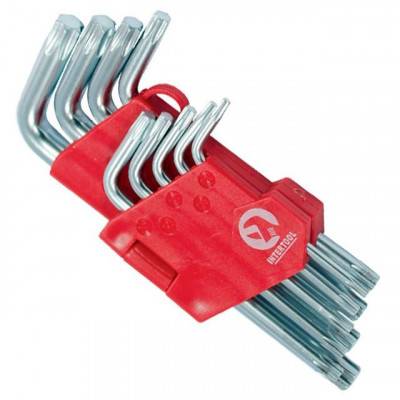 Будкрам купить Набор Г-образных ключей TORX 9 шт, Т10-Т50, Cr-V, Small INTERTOOL HT-0607 Набор Г-образных ключей TORX 9 шт, Т10-Т50, Cr-V, Small INTERTOOL HT-0607 1_small
