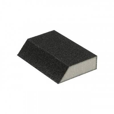 Будкрам купить Губка для шлифования трапеция 110*75*54*25 мм, оксид алюминия К80 INTERTOOL HT-0808