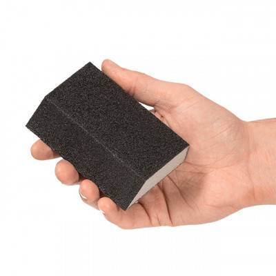 Будкрам купить Губка для шлифования трапеция 110*75*54*25 мм, оксид алюминия К180 INTERTOOL HT-0818 Губка для шлифования трапеция 110*75*54*25 мм, оксид алюминия К180 INTERTOOL HT-0818 4