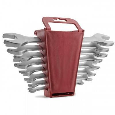 Будкрам купить Набор рожковых ключей 8 шт., 6-22 мм Cr.-V. INTERTOOL HT-1002 Набор рожковых ключей 8 шт., 6-22 мм Cr.-V. INTERTOOL HT-1002 6