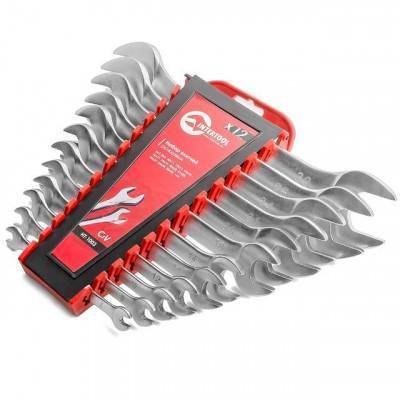 Будкрам купить Набор рожковых ключей 12 шт., 6-32 мм Cr.-V. INTERTOOL HT-1003 Набор рожковых ключей 12 шт., 6-32 мм Cr.-V. INTERTOOL HT-1003 4