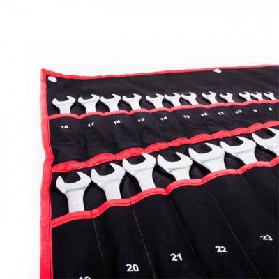 Будкрам купити Набор ключей комбинированных 25 ед. в чехле, 6-32 мм Cr-V INTERTOOL HT-1200 Набор ключей комбинированных 25 ед. в чехле, 6-32 мм Cr-V INTERTOOL HT-1200 3