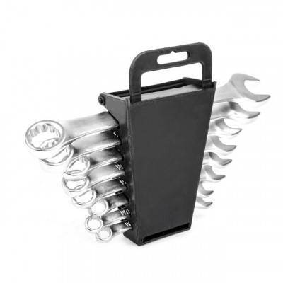 Будкрам купить Набор ключей комбинированных 8 ед., 8-19 мм Cr-V INTERTOOL HT-1202 Набор ключей комбинированных 8 ед., 8-19 мм Cr-V INTERTOOL HT-1202 2