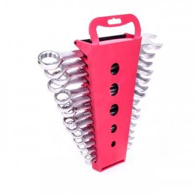 Будкрам купить Набор ключей комбинированных 15 ед. 6-19, 22 мм Cr-V INTERTOOL HT-1204 Набор ключей комбинированных 15 ед. 6-19, 22 мм Cr-V INTERTOOL HT-1204 5