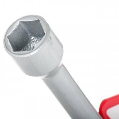 Будкрам купити Ключ баллонный крестовой 16" x 406 мм, D=16 мм, 17; 19; 21; 1/2" профессионал INTERTOOL HT-1603 Ключ баллонный крестовой 16" x 406 мм, D=16 мм, 17; 19; 21; 1/2" профессионал INTERTOOL HT-1603 3