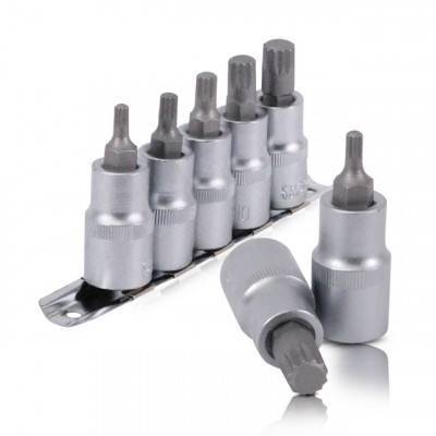 Будкрам купити Набор сплайнов на планке М5,6,8,10,12-1/2", 5ед. INTERTOOL HT-1850 Набор сплайнов на планке М5,6,8,10,12-1/2", 5ед. INTERTOOL HT-1850 1_small