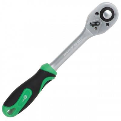 Будкрам купити Рукоятка с храповым механизмом на 72 зуба 1/2", Cr-v. INTERTOOL HT-2126