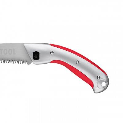 Будкрам купить Ножовка садовая изогнутая 330 мм, с металлической ручкой, пластиковый чехол INTERTOOL HT-3146 Ножовка садовая изогнутая 330 мм, с металлической ручкой, пластиковый чехол INTERTOOL HT-3146 3