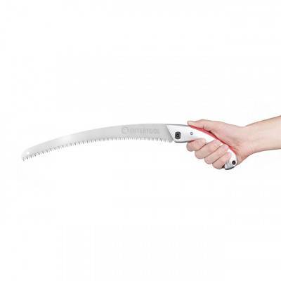 Будкрам купить Ножовка садовая изогнутая 330 мм, с металлической ручкой, пластиковый чехол INTERTOOL HT-3146 Ножовка садовая изогнутая 330 мм, с металлической ручкой, пластиковый чехол INTERTOOL HT-3146 4