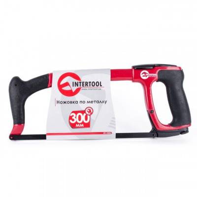 Будкрам купити Ножовка по металлу 300 мм обрезиненная рукоятка INTERTOOL HT-3306 Ножовка по металлу 300 мм обрезиненная рукоятка INTERTOOL HT-3306 3