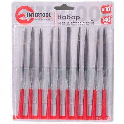 Будкрам купить Набор надфилей 10 шт., 140 мм INTERTOOL HT-3708