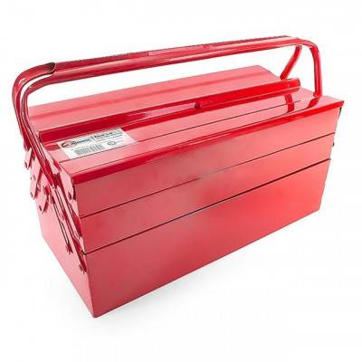 Будкрам купить Ящик для инструментов металлический 450 мм, 5 секций INTERTOOL HT-5045 Ящик для инструментов металлический 450 мм, 5 секций INTERTOOL HT-5045 2