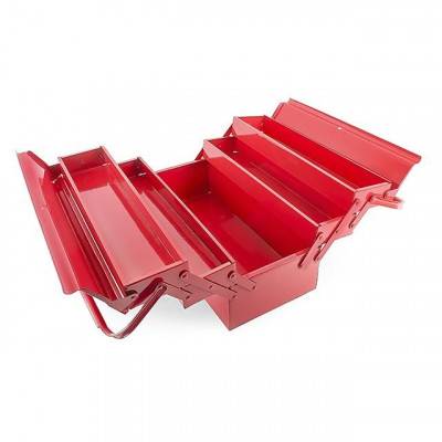 Будкрам купить Ящик для инструментов металлический 450 мм, 5 секций INTERTOOL HT-5045 Ящик для инструментов металлический 450 мм, 5 секций INTERTOOL HT-5045 4