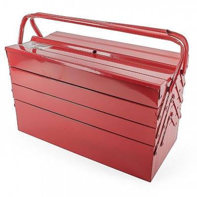 Будкрам купить Ящик для инструментов металлический 450 мм, 7 секций INTERTOOL HT-5047 Ящик для инструментов металлический 450 мм, 7 секций INTERTOOL HT-5047 2