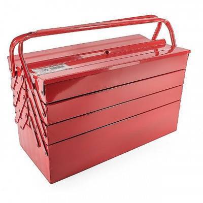 Будкрам купить Ящик для инструментов металлический 450 мм, 7 секций INTERTOOL HT-5047 Ящик для инструментов металлический 450 мм, 7 секций INTERTOOL HT-5047 3