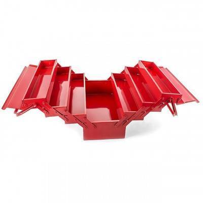 Будкрам купить Ящик для инструментов металлический 450 мм, 7 секций INTERTOOL HT-5047 Ящик для инструментов металлический 450 мм, 7 секций INTERTOOL HT-5047 5