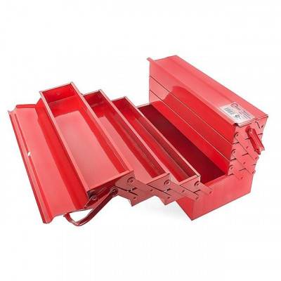 Будкрам купить Ящик для инструментов металлический 450 мм, 7 секций INTERTOOL HT-5047 Ящик для инструментов металлический 450 мм, 7 секций INTERTOOL HT-5047 6