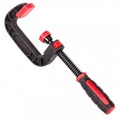 Будкрам купити Струбцина тип "C" 2",50мм, нейлоновая INTERTOOL HT-6011 Струбцина тип "C" 2",50мм, нейлоновая INTERTOOL HT-6011 2