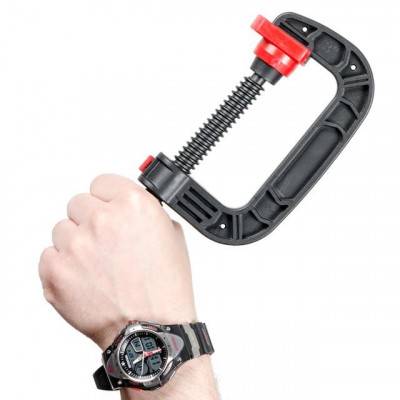 Будкрам купить Струбцина тип "C" 3",75мм, нейлоновая INTERTOOL HT-6012 Струбцина тип "C" 3",75мм, нейлоновая INTERTOOL HT-6012 3