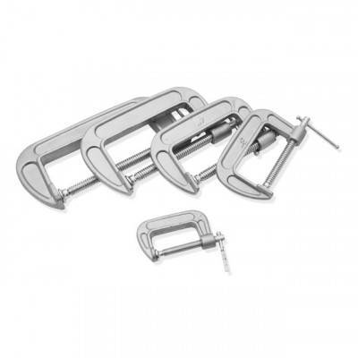 Будкрам купить Струбцина тип "G", длина 100 мм INTERTOOL HT-6016