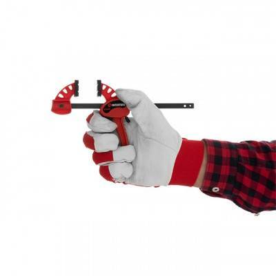 Будкрам купить Струбцина автомат 100*30мм, усилие зажима до 10 кг INTERTOOL HT-6110 Струбцина автомат 100*30мм, усилие зажима до 10 кг INTERTOOL HT-6110 3