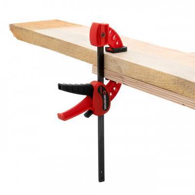 Будкрам купить Струбцина автомат 100*30мм, усилие зажима до 10 кг INTERTOOL HT-6110 Струбцина автомат 100*30мм, усилие зажима до 10 кг INTERTOOL HT-6110 4