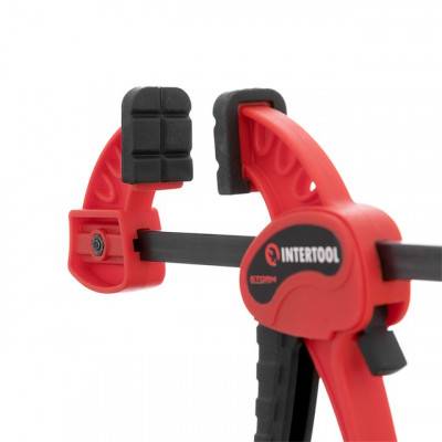 Будкрам купить Струбцина автомат 100*30мм, усилие зажима до 10 кг INTERTOOL HT-6110 Струбцина автомат 100*30мм, усилие зажима до 10 кг INTERTOOL HT-6110 5