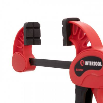 Будкрам купити Струбцина автомат 450*60мм, усилие зажима до 70 кг INTERTOOL HT-6145 Струбцина автомат 450*60мм, усилие зажима до 70 кг INTERTOOL HT-6145 4