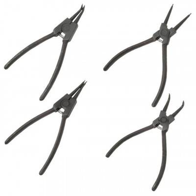 Будкрам купити Набор щипцов (4шт) для снятия и установки стопорных колец 150 мм INTERTOOL HT-7001