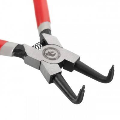 Будкрам купить Щипцы для снятия и установки стопорных колец 150 мм, изогнутые на сжим INTERTOOL HT-7006 Щипцы для снятия и установки стопорных колец 150 мм, изогнутые на сжим INTERTOOL HT-7006 3