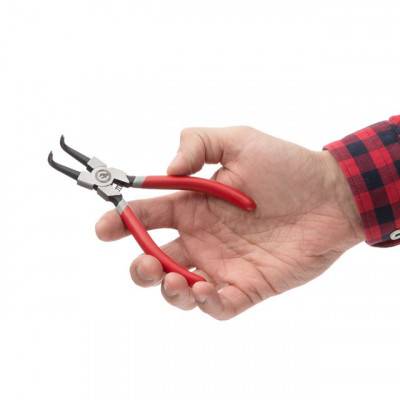 Будкрам купить Щипцы для снятия и установки стопорных колец 150 мм, изогнутые на сжим INTERTOOL HT-7006 Щипцы для снятия и установки стопорных колец 150 мм, изогнутые на сжим INTERTOOL HT-7006 5