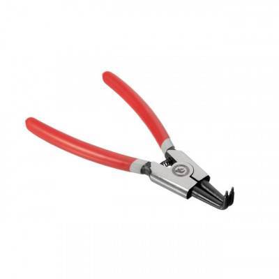 Будкрам купити Щипцы для снятия и установки стопорных колец 150 мм, изогнутые на разжим INTERTOOL HT-7008