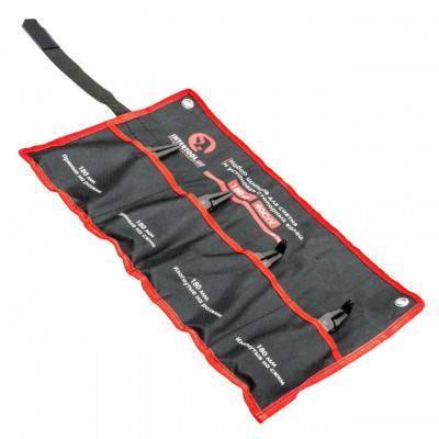 Будкрам купить Набор щипцов (4шт) для снятия и установки стопорных колец 180мм, 40CrV, фосфатированные. INTERTOOL HT-7015 Набор щипцов (4шт) для снятия и установки стопорных колец 180мм, 40CrV, фосфатированные. INTERTOOL HT-7015 2