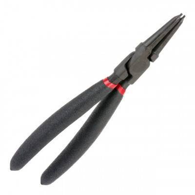 Будкрам купити Щипцы для снятия и установки стопорных колец 180мм, прямые на сжим, 40CrV, фосфатированные. INTERTOOL HT-7016 Щипцы для снятия и установки стопорных колец 180мм, прямые на сжим, 40CrV, фосфатированные. INTERTOOL HT-7016 3