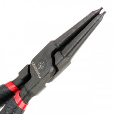 Будкрам купити Щипцы для снятия и установки стопорных колец 180мм, прямые на сжим, 40CrV, фосфатированные. INTERTOOL HT-7016 Щипцы для снятия и установки стопорных колец 180мм, прямые на сжим, 40CrV, фосфатированные. INTERTOOL HT-7016 4