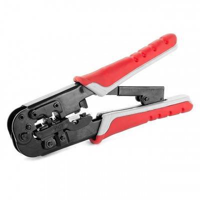 Будкрам купити Клещи для опрессовки штекеров RJ11, RJ12, RJ45 типа Western INTERTOOL HT-7052 Клещи для опрессовки штекеров RJ11, RJ12, RJ45 типа Western INTERTOOL HT-7052 4