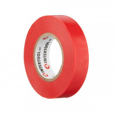 Будкрам купить Лента изоляционная 0.15мм*17мм*20м красная INTERTOOL IT-0050 Лента изоляционная 0.15мм*17мм*20м красная INTERTOOL IT-0050 3