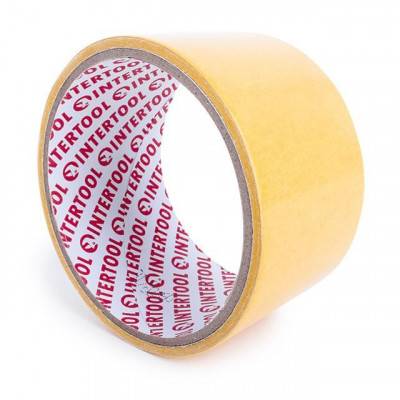 Будкрам купить Скотч двухсторонний 50 мм*5 м на полипропиленовой основе INTERTOOL KT-0951 Скотч двухсторонний 50 мм*5 м на полипропиленовой основе INTERTOOL KT-0951 6