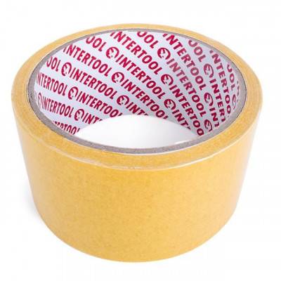 Будкрам купить Скотч двухсторонний 50 мм*10 м на полипропиленовой основе INTERTOOL KT-0952 Скотч двухсторонний 50 мм*10 м на полипропиленовой основе INTERTOOL KT-0952 4