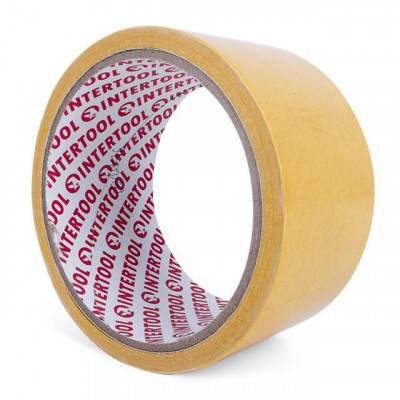Будкрам купить Скотч двухсторонний 50 мм*10 м на полипропиленовой основе INTERTOOL KT-0952 Скотч двухсторонний 50 мм*10 м на полипропиленовой основе INTERTOOL KT-0952 6
