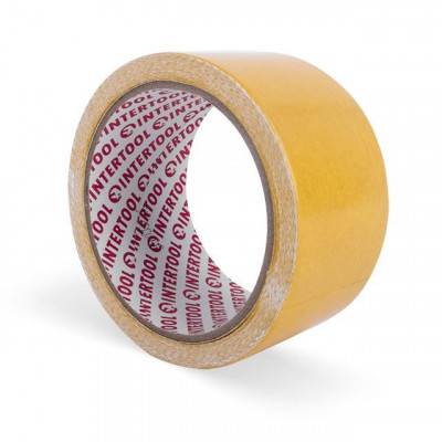 Будкрам купить Скотч двухсторонний 50 мм*10 м на тканевой основе INTERTOOL KT-0962 Скотч двухсторонний 50 мм*10 м на тканевой основе INTERTOOL KT-0962 6