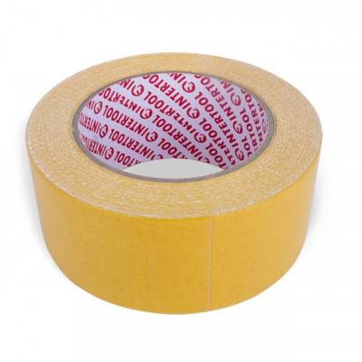 Будкрам купить Скотч двухсторонний 50 мм*25 м на тканевой основе INTERTOOL KT-0963 Скотч двухсторонний 50 мм*25 м на тканевой основе INTERTOOL KT-0963 4