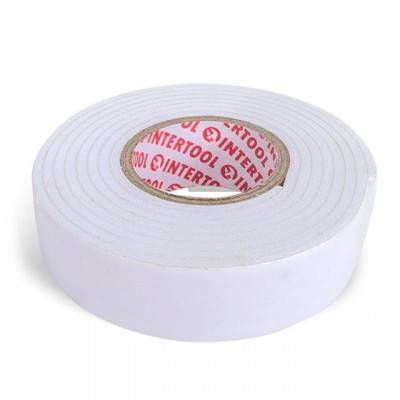 Будкрам купить Скотч двухсторонний 19 мм*1.5 м на вспененной основе INTERTOOL KT-0971 Скотч двухсторонний 19 мм*1.5 м на вспененной основе INTERTOOL KT-0971 3
