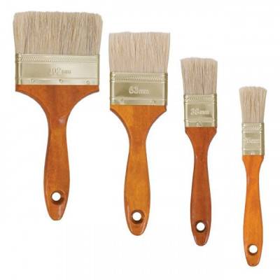 Будкрам купить Набор кистей флейцевых 25; 36; 63; 102 мм, 4 шт. INTERTOOL KT-1004