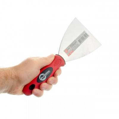 Будкрам купить Шпатель из нержавеющей стали 100мм Проф INTERTOOL KT-2610 Шпатель из нержавеющей стали 100мм Проф INTERTOOL KT-2610 5