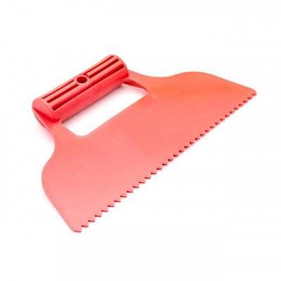 Будкрам купити Шпатель пластиковый 230 мм зубчатый INTERTOOL KT-2811 Шпатель пластиковый 230 мм зубчатый INTERTOOL KT-2811 4